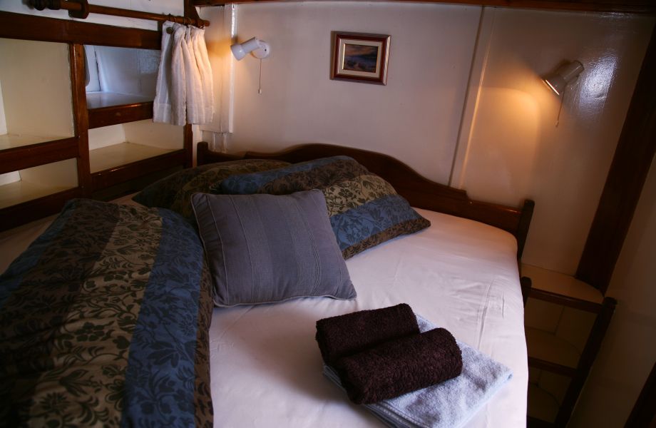 Cabin of Atlantia Gulet with Maestral Travel Agency