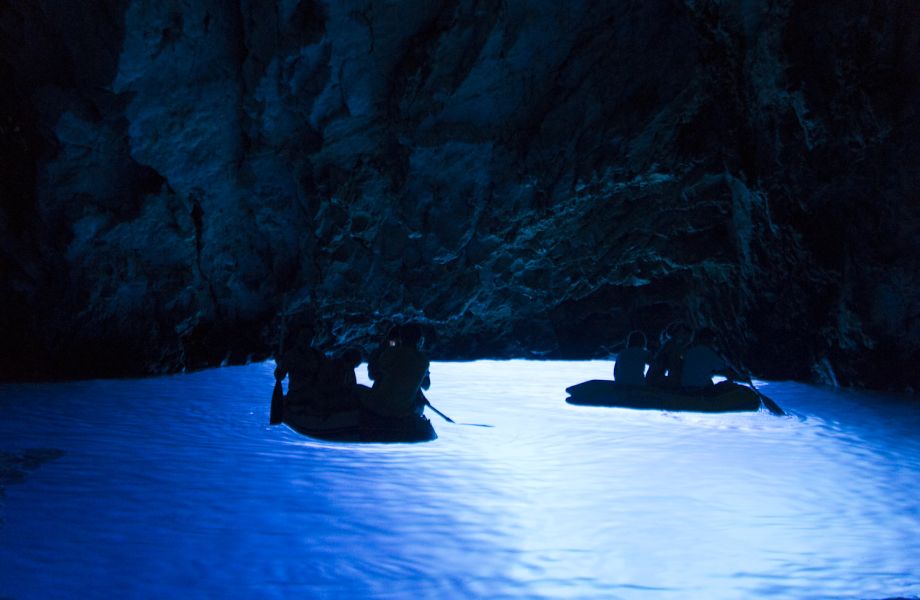 Blue Cave on Island Bisevo, Croatia with Maestral Travel Agency