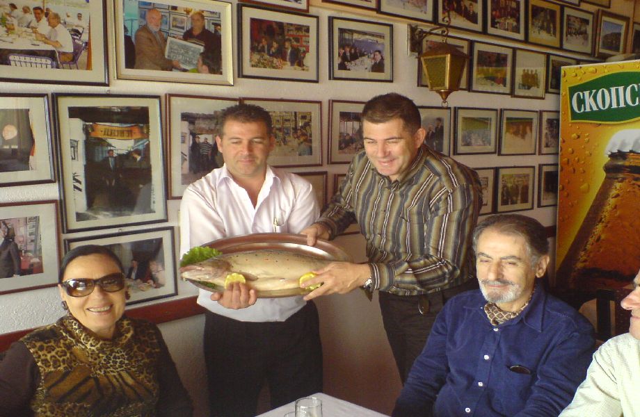 Ohrid trout with Maestral Travel Agency