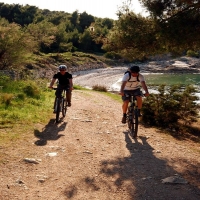 Biking on Island Brac, Croatia with Maestral Turist Agency